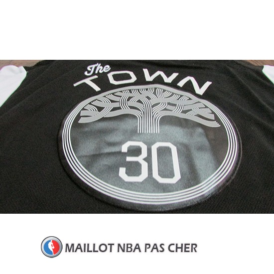 Maillot Golden State Warriors Stephen Curry Statement 2017-18 30 Gris